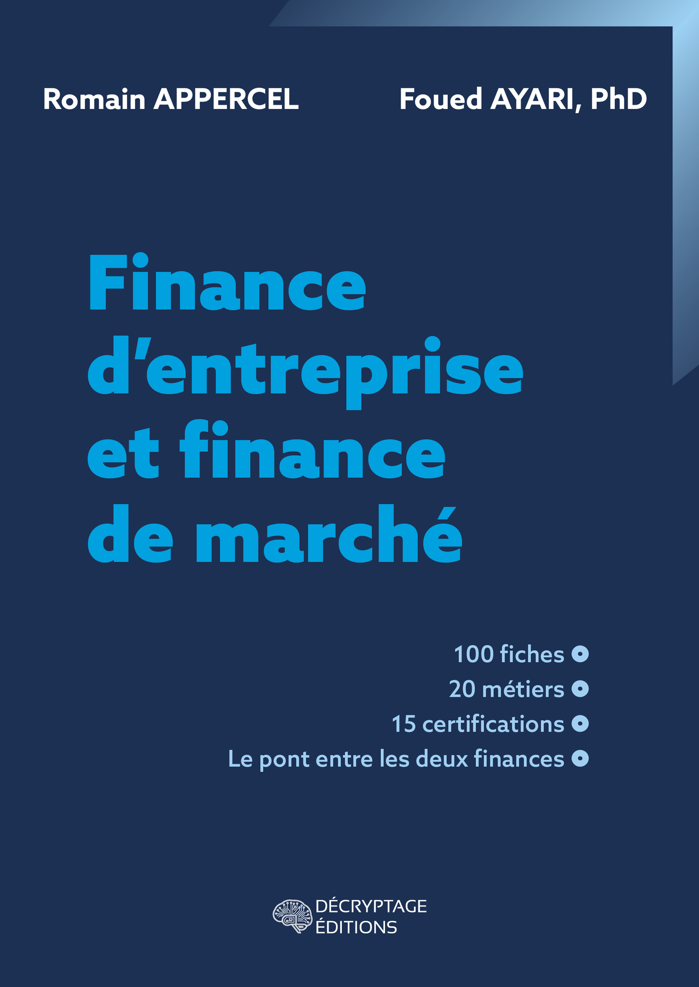 Couverture Finance d’entreprise et finance de marché